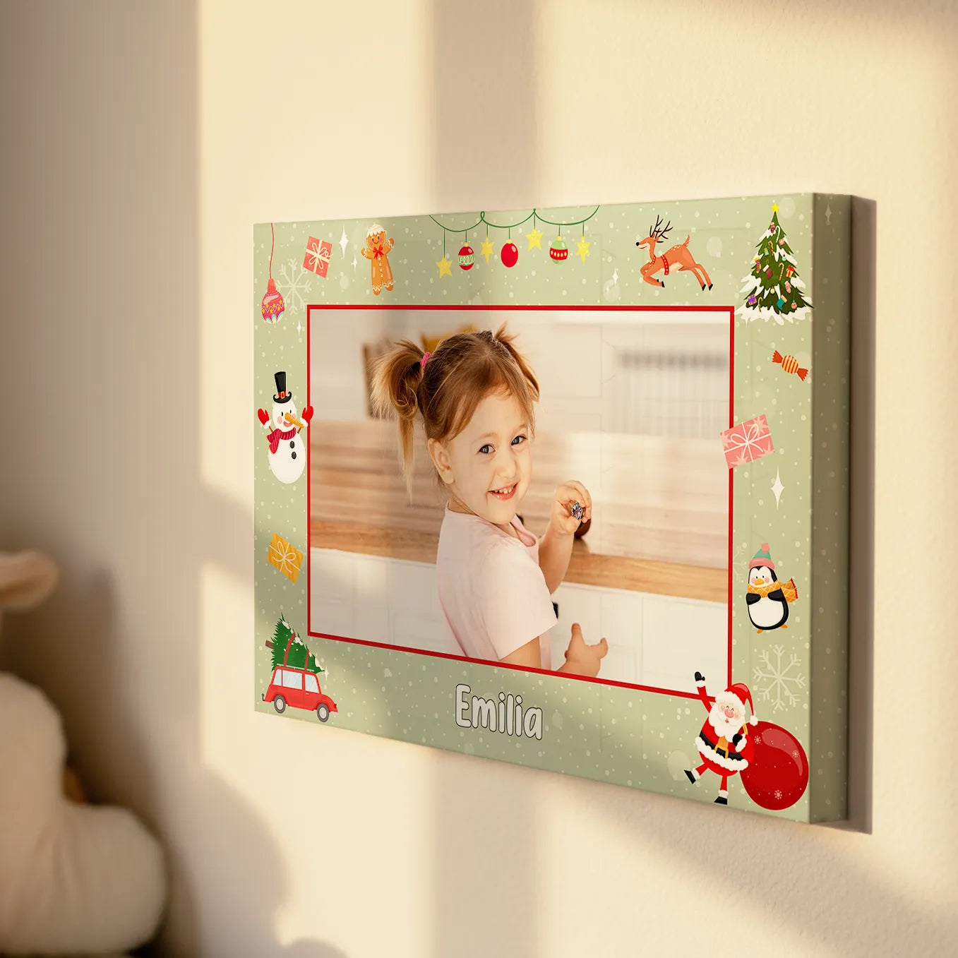 Personalisierter Adventskalender "Foto" mit kinder® Schokolade