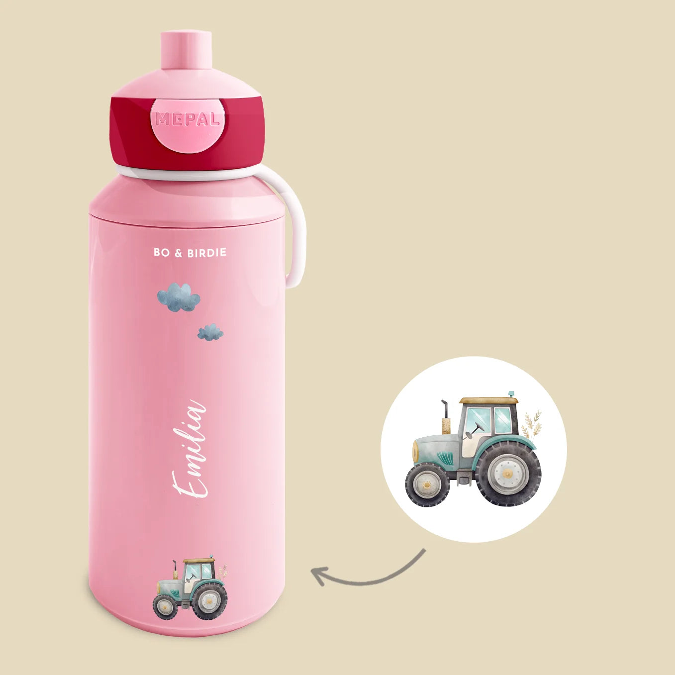 Mepal Trinkflasche Campus "Traktor"