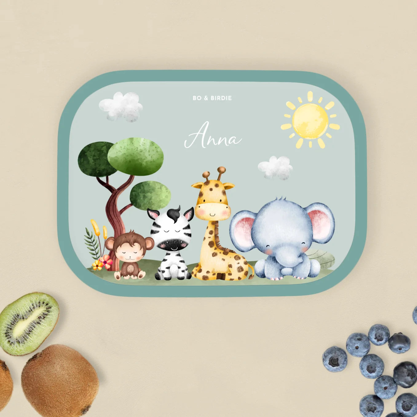 Personalisierte Mepal Brotdose "Mini Safari"