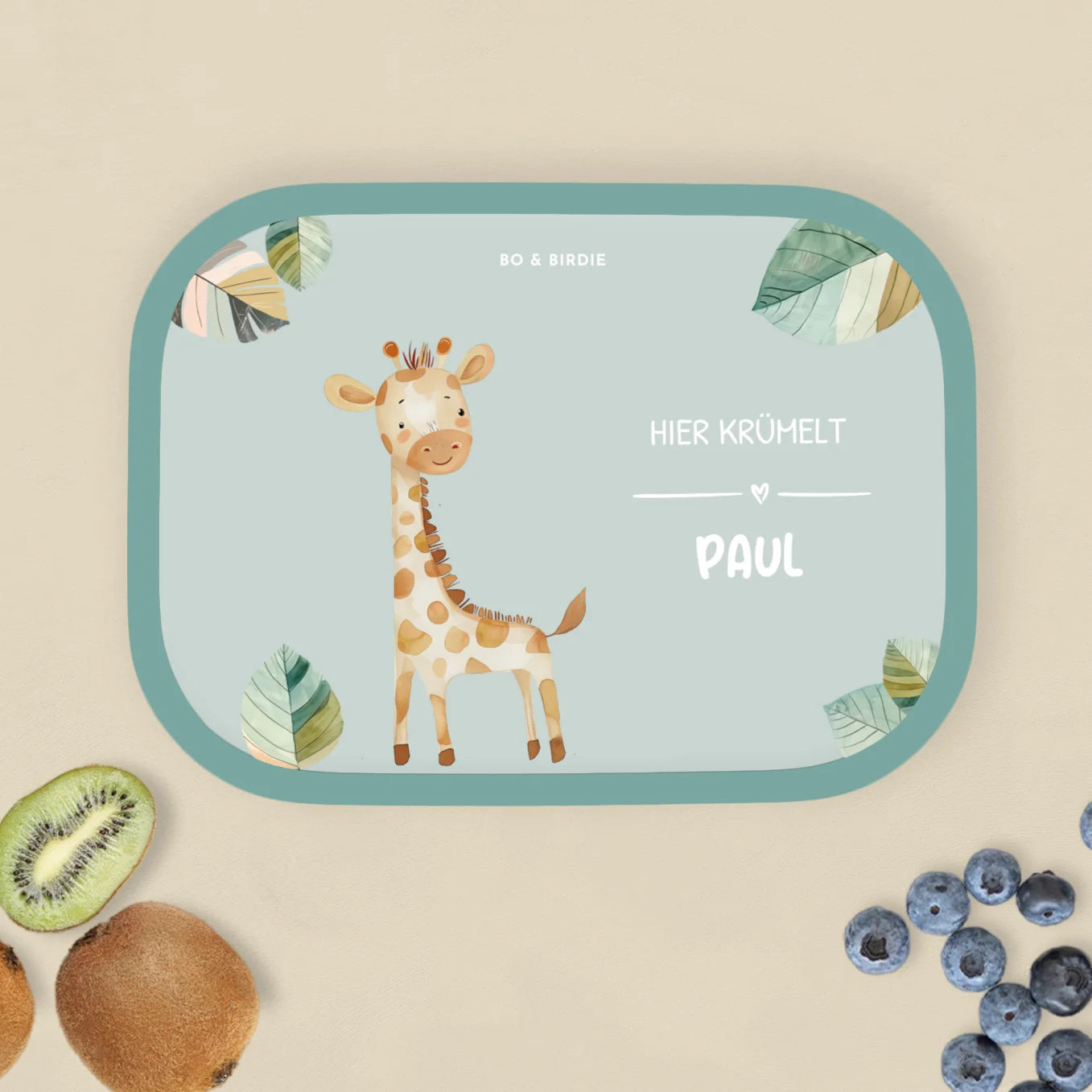 Personalisierte Mepal Brotdose "Wunschtier" Bo & Birdie