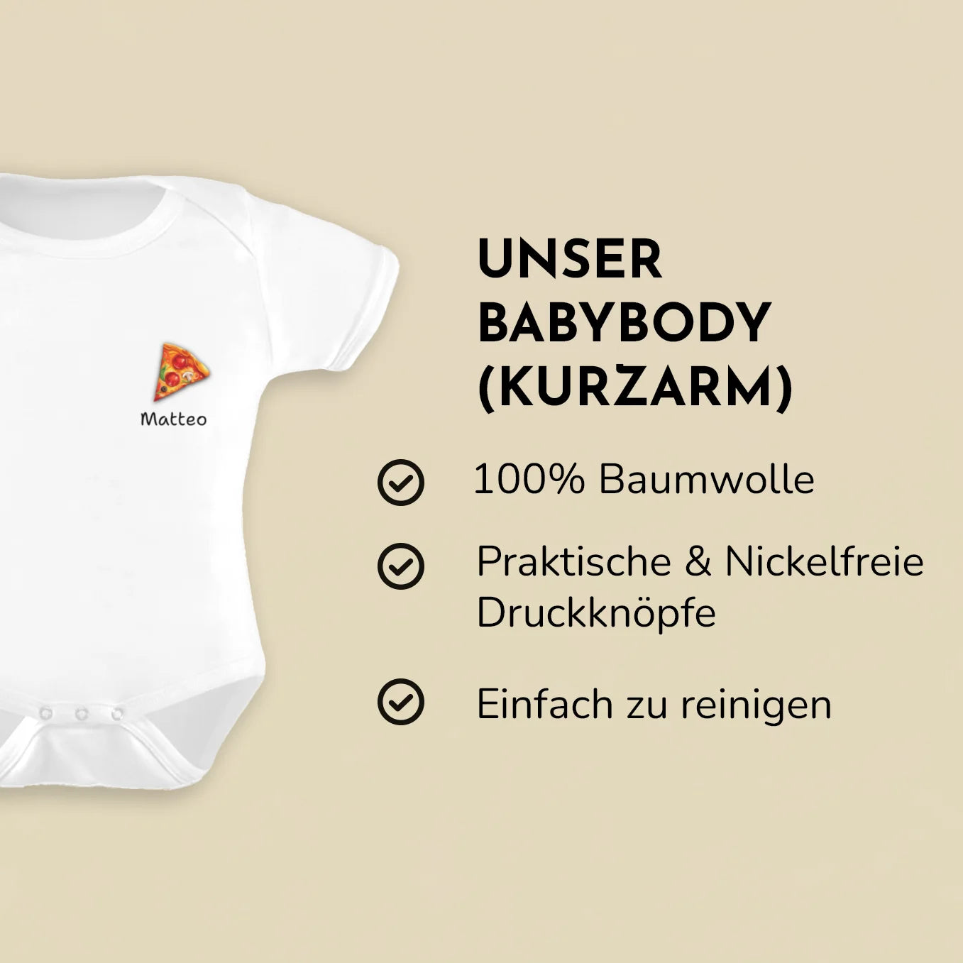 Personalisierter Partnerlook "Pizza"