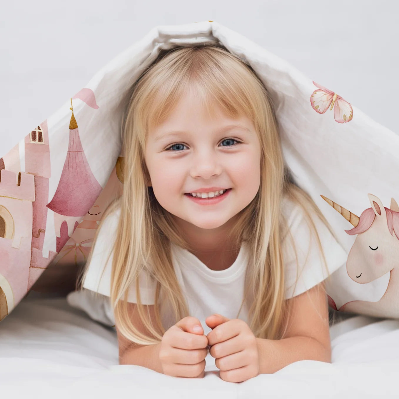 Personalisierte Kinder Bettwäsche "Wunsch Prinzessin"