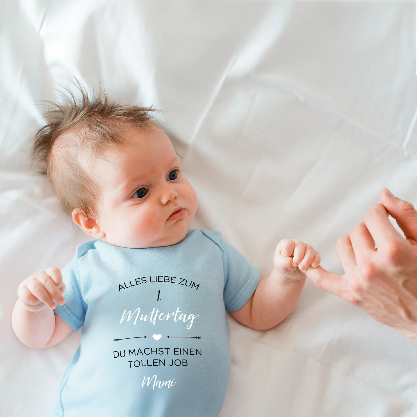 Personalisierter Babybody "Alles Liebe zum Muttertag"