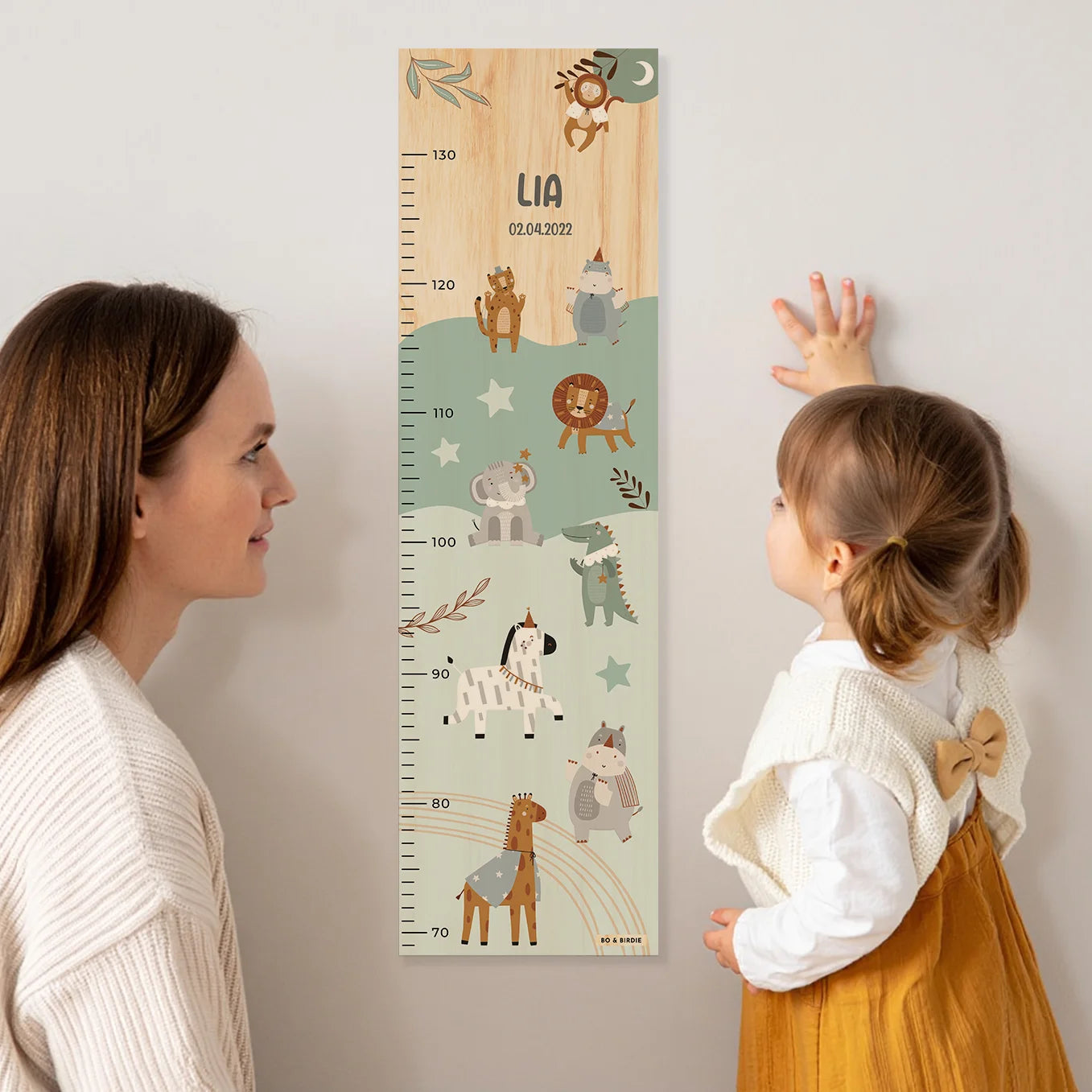Personalisierte Messlatte "Magie"