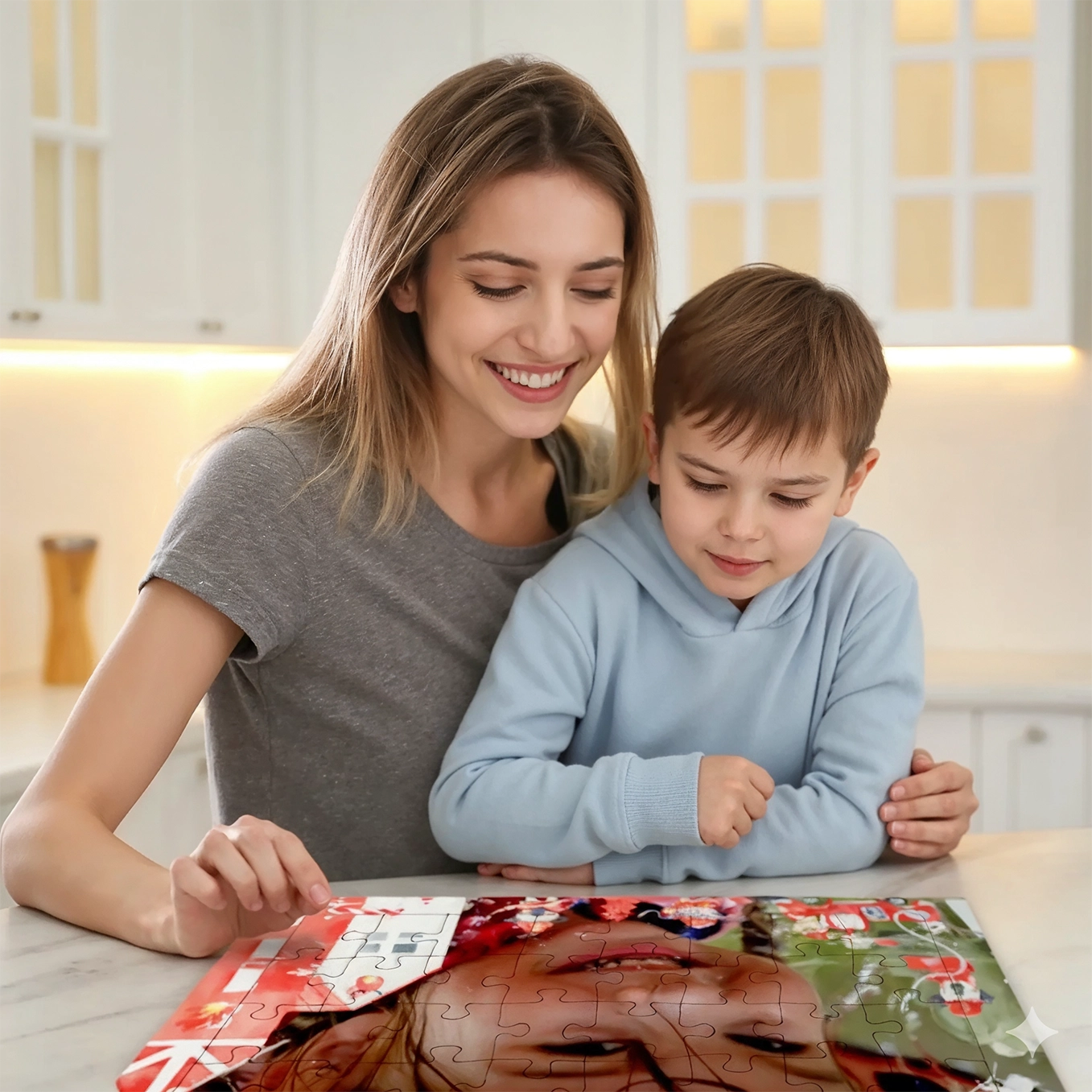 Personalisiertes Kinderpuzzle "Feuerwehr"