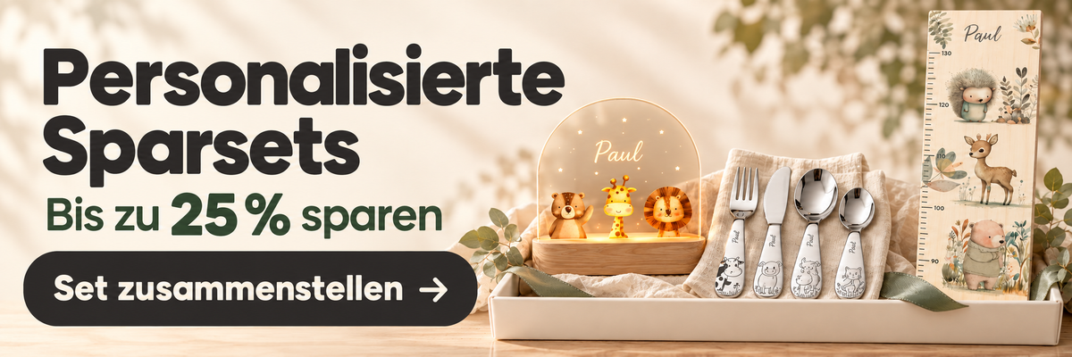 Personalisierte Sparsets: bis zu 25 % sparen – jetzt Set zusammenstellen