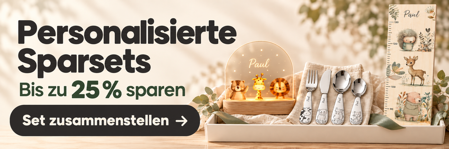 Personalisierte Sparsets: bis zu 25 % sparen – jetzt Set zusammenstellen