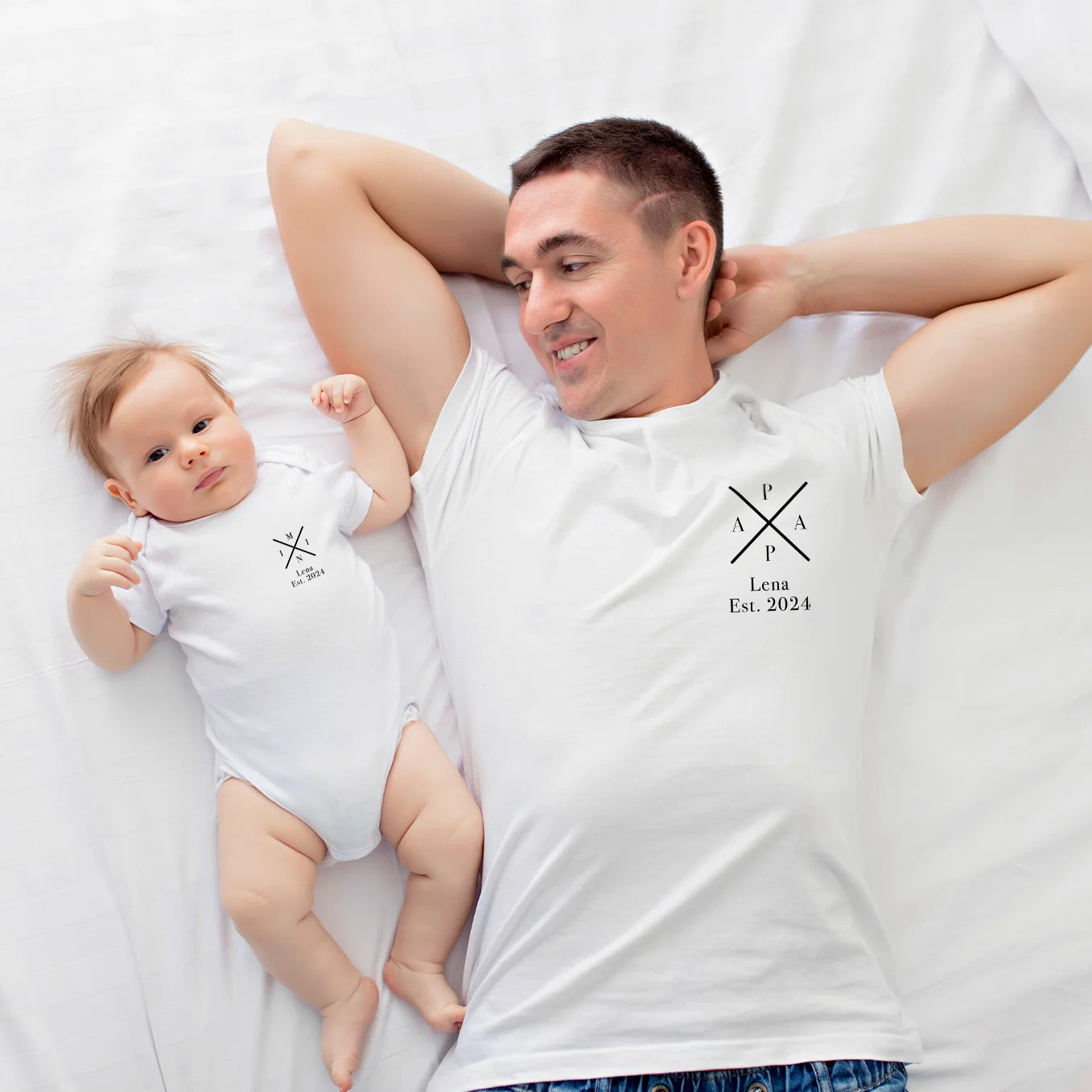 Personalisierter Babybody "MINI" Bo & Birdie