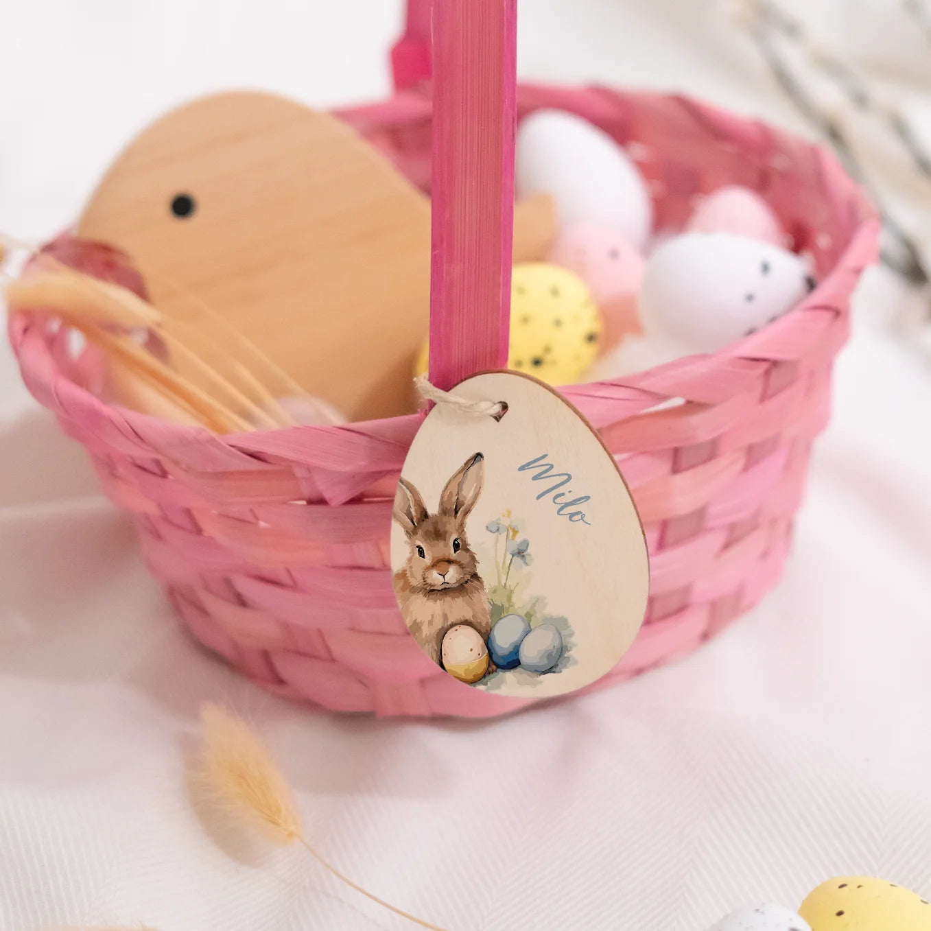 Personalisierter Osteranhänger ''Osterhase'' Bo & Birdie