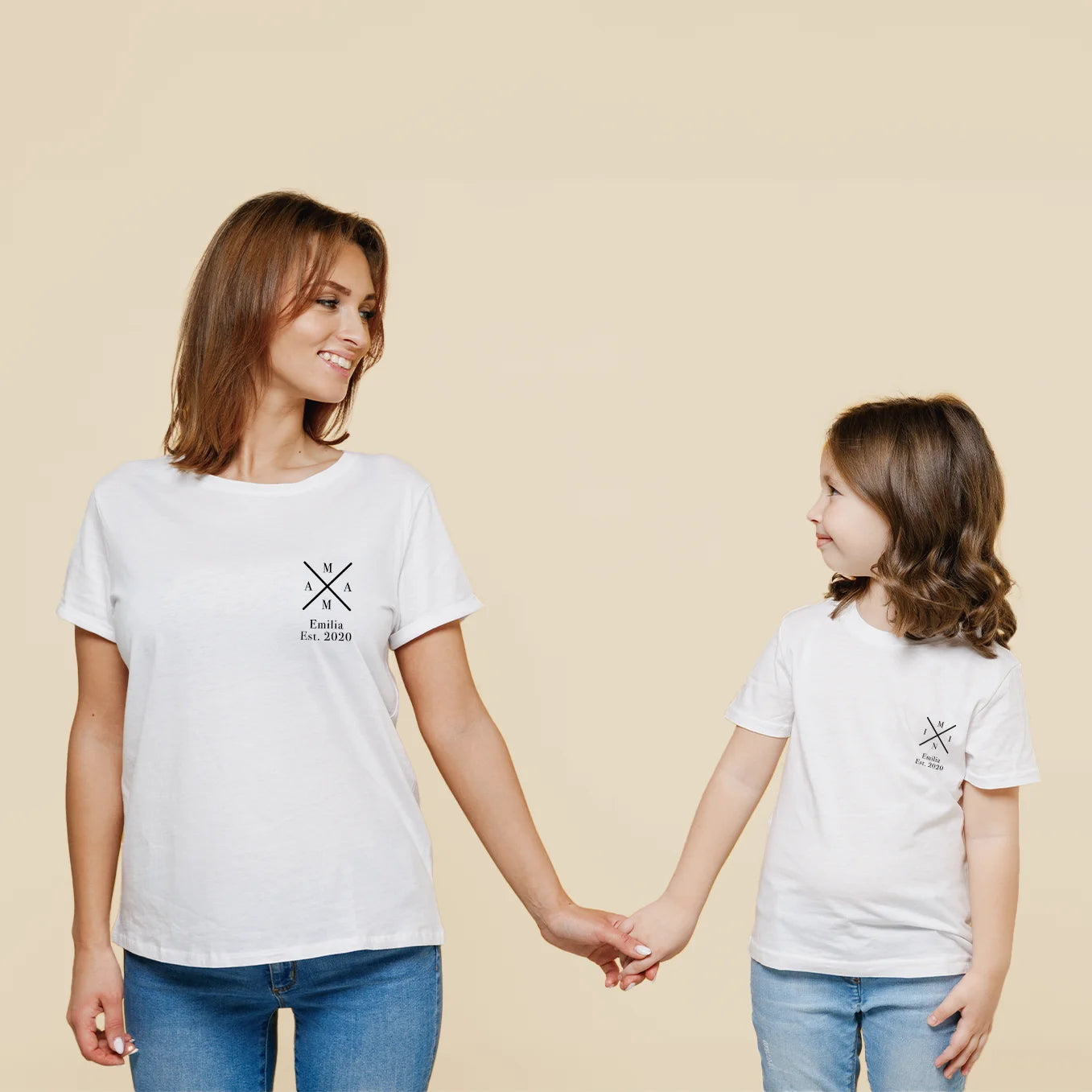 Personalisierter Partnerlook für Mama und Kind “MAMA - MINI” Bo & Birdie