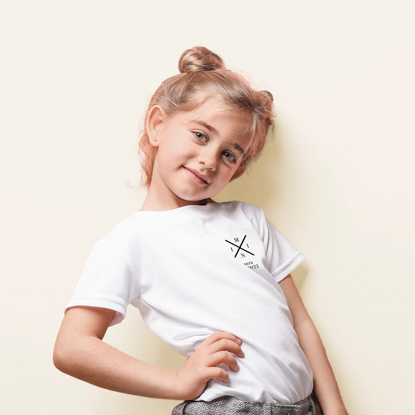 Personalisiertes Kinder T-Shirt "MINI" Bo & Birdie