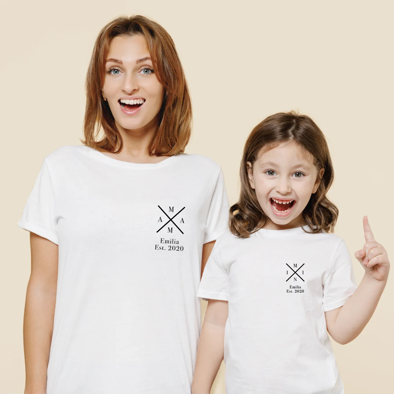 Personalisiertes T-Shirt "MAMA" Bo & Birdie