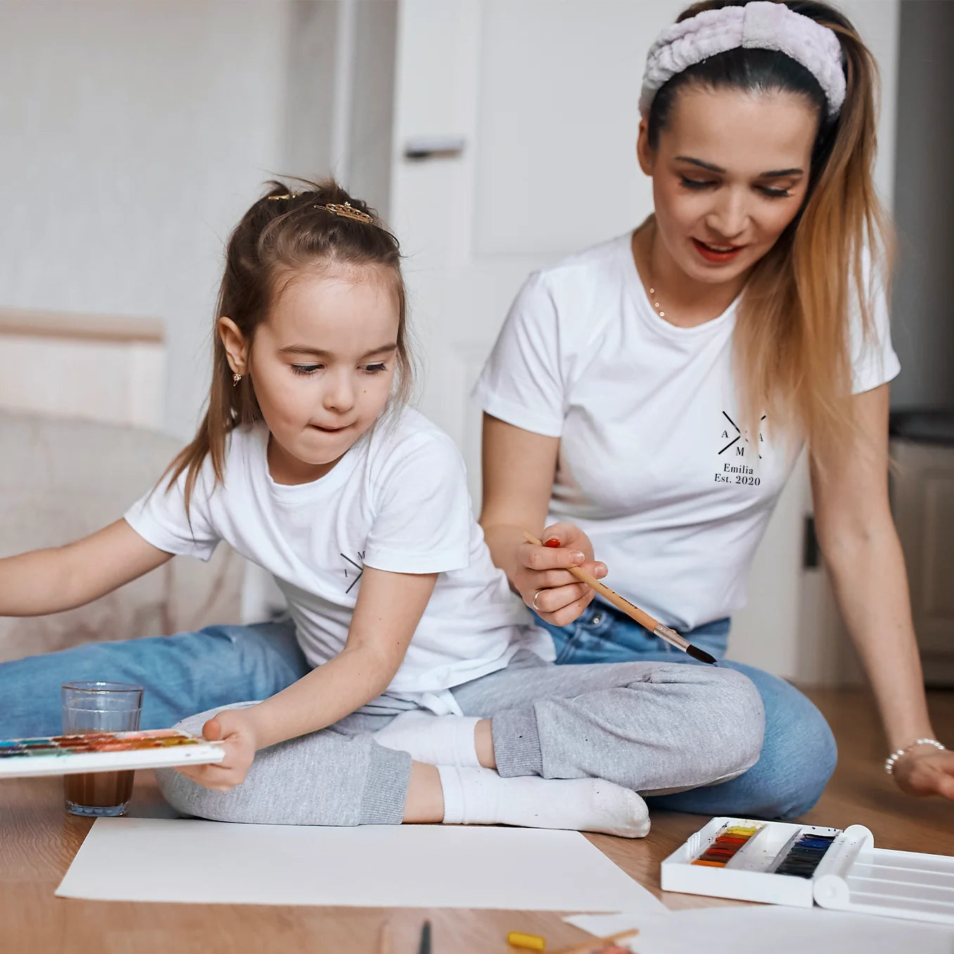 Personalisiertes T-Shirt "MAMA" Bo & Birdie