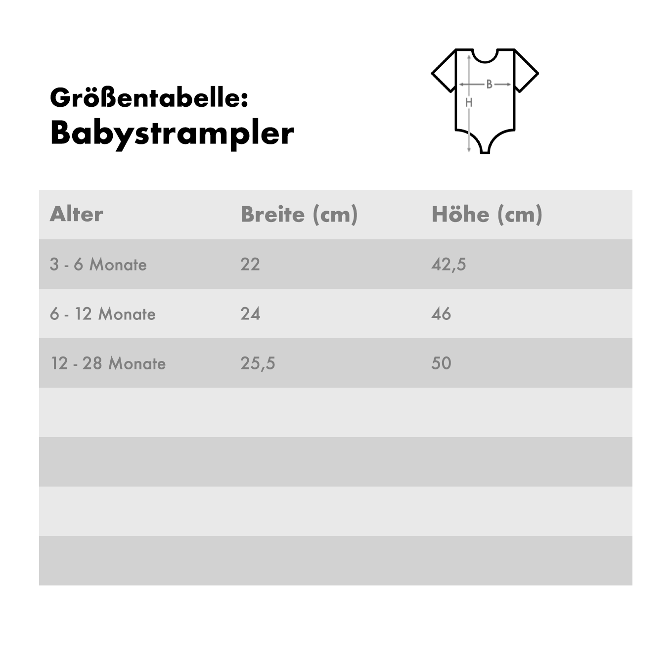 Personalisierter Baby Strampler "MINI"